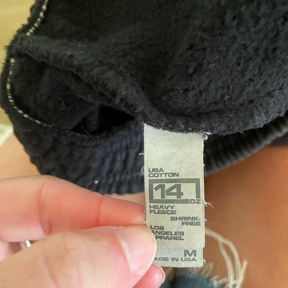 Los Angeles Apparel Black sweatshorts in size medium! - Picture 5 of 5